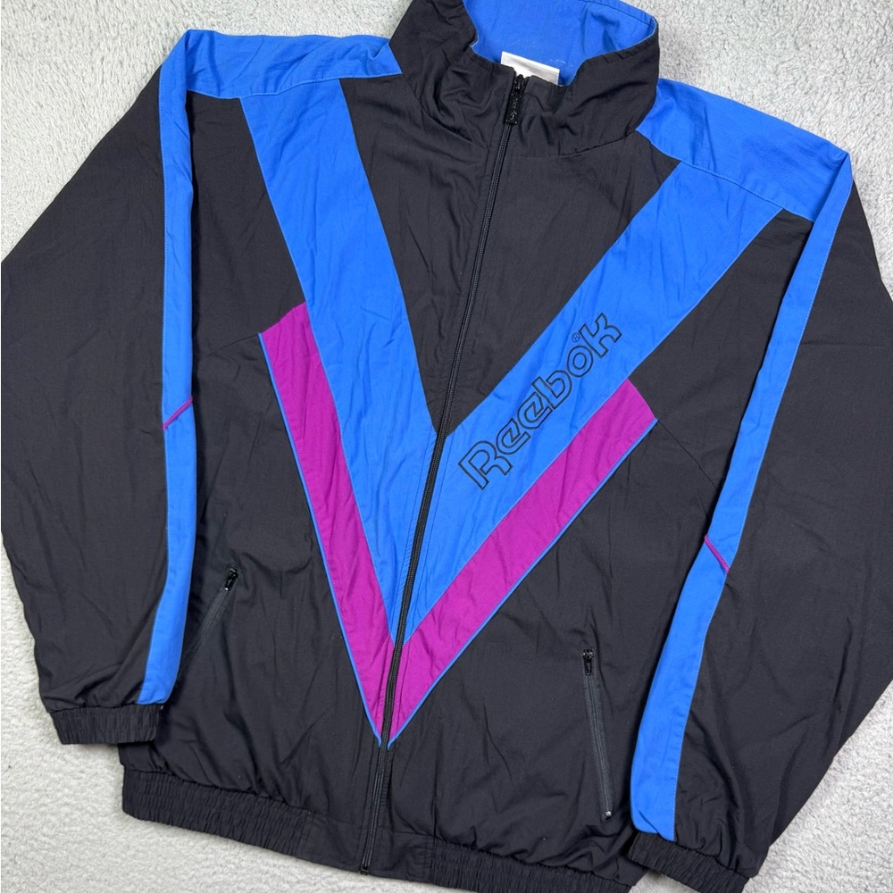 Vintage‎ 90s Reebok track jacket